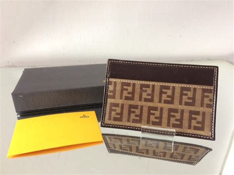 vintage Fendi card holder